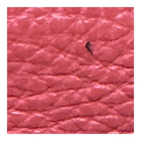 Valentina Italia Coral Peach Pink Leather Shoulder Bag With Adjustable Strap SEE - Picture 5 of 16